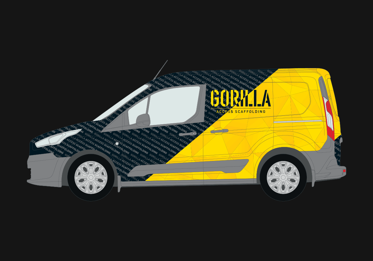 Gorilla Access Scaffolding Van